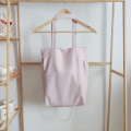 OMODLONE torebka Twoja wartość przewyższa perły silver pink przód.jpg
