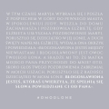 OMODLONE Bransoletka Błogosławiona któraś uwierzyła 01